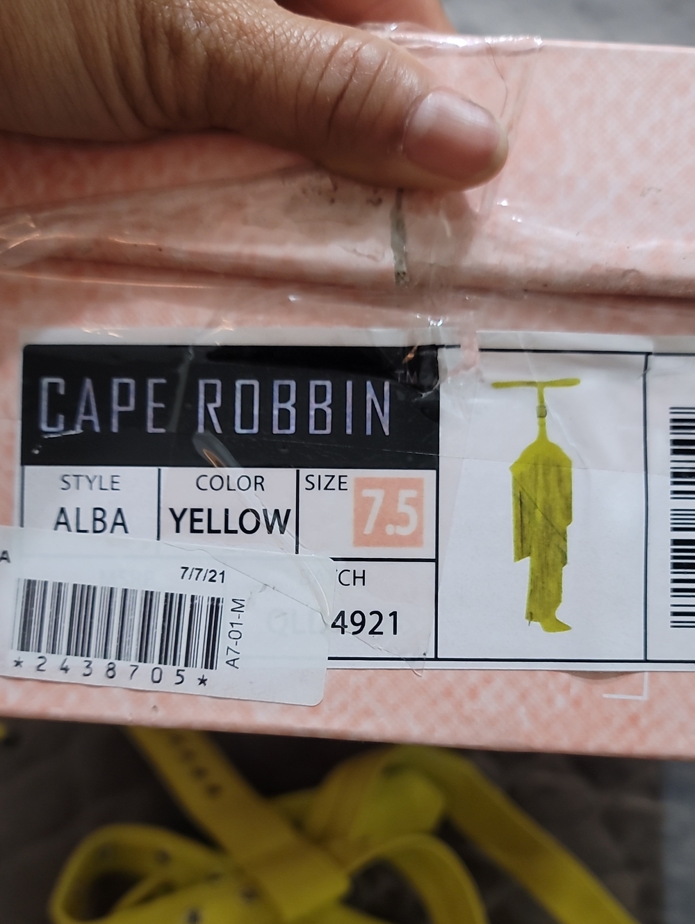 Cape Robbin Yellow Over-the-Knee Alba Boots